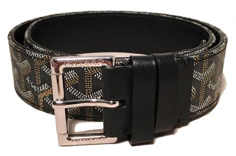 black goyard belt